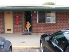 Our little room in Cheyenne