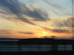 Sunset over Sausalito