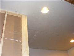 Lamperne er blevet indbyggede