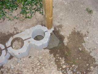 Den sidste stolpe i beton